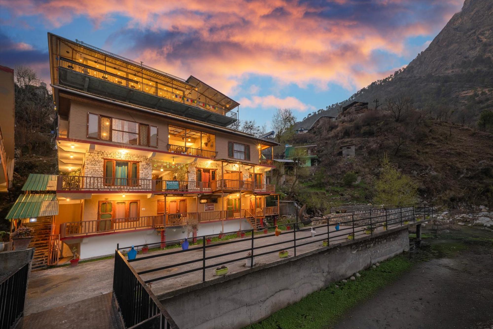 Sharda Resort-Tirthan Valley Banjār Exterior foto
